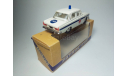 Москвич-412 белое ГАИ милиция, модель СССР в масштабе 1:43, масштабная модель, Агат/Моссар/Тантал, scale43