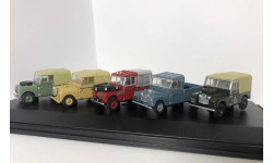 Land Rover Defender 5 моделей 1/76