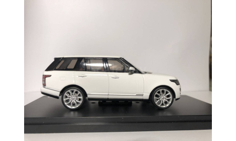 Range Rover 405 в масштабе 1:43 белый, масштабная модель, scale43, Land Rover