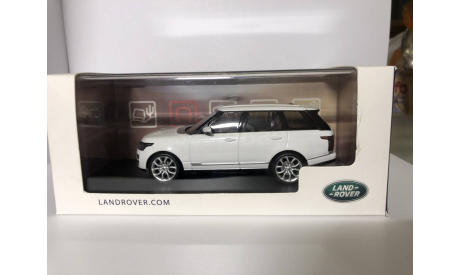 Range Rover 405 в масштабе 1:43 белый, масштабная модель, scale43, Land Rover