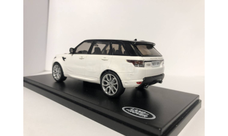 Range Rover Sport в масштабе 1:43 белый., масштабная модель, scale43, Land Rover