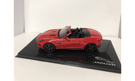 Jaguar F-Type V8-S масштабная модель 1/43 красный, масштабная модель, scale43