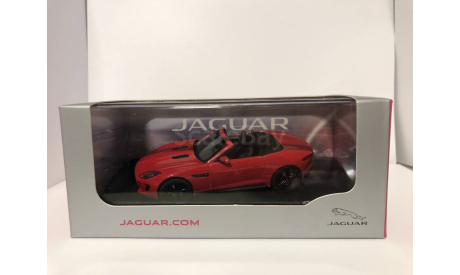 Jaguar F-Type V8-S масштабная модель 1/43 красный, масштабная модель, scale43