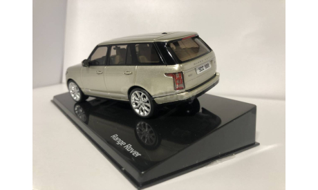 Range Rover 405 в масштабе 1:43 серебристый, масштабная модель, scale43, Land Rover