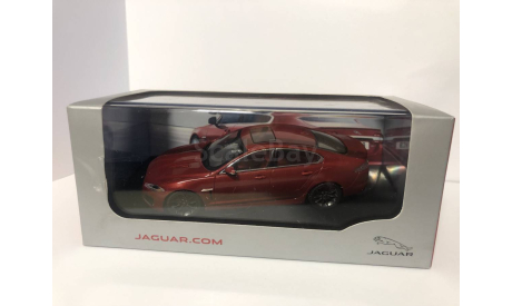Jaguar XFR красный масштабе 1:43., масштабная модель, scale43