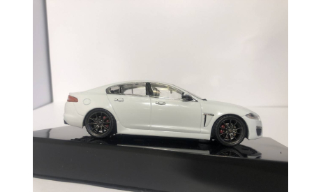 Jaguar XFR белый в масштабе 1:43., масштабная модель, scale43