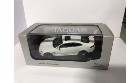 Jaguar XFR белый в масштабе 1:43., масштабная модель, scale43