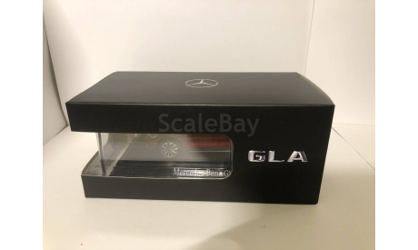 Mercedes-Benz GLA в масштабе 1:43 дилерский (Красный)., масштабная модель, 1/43