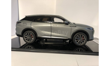 EXEED RX в масштабе 1/18. (серый-матовый)., масштабная модель, Chery, scale18