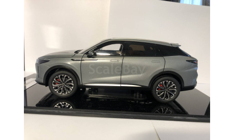 EXEED RX в масштабе 1/18. (серый-матовый)., масштабная модель, Chery, scale18