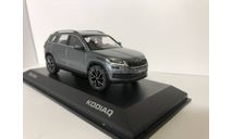 Skoda Kodiaq в масштабе 1:43 серый., масштабная модель, Škoda, scale43
