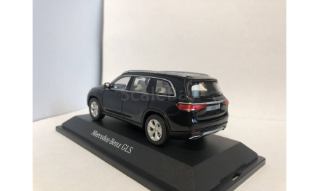 Mercedes-Benz GLS (черный) в масштабе 1:43 дилерский., масштабная модель, scale43
