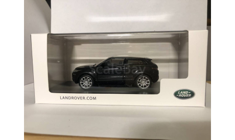Range Rover Evoque черный в масштабе 1:43., масштабная модель, Land Rover, 1/43