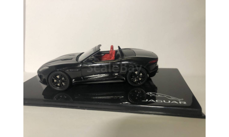 Jaguar F-Type V8-S масштабная модель 1/43 черный, масштабная модель, 1:43