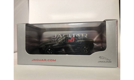 Jaguar F-Type V8-S масштабная модель 1/43 черный, масштабная модель, 1:43