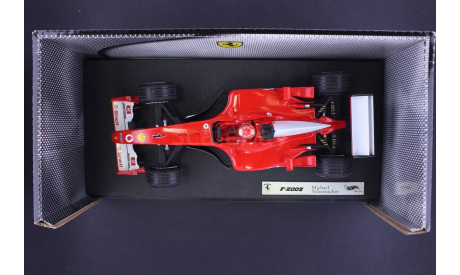 Ferrari F2002 M. Schumacher Hot  Wheels 1:18, масштабная модель, Hot Wheels, 1/18