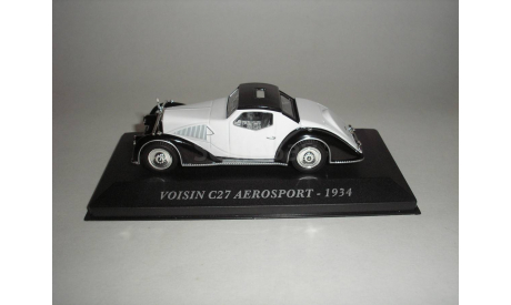 1:43 Voisin C27 Aerosport 1934 Altaya, масштабная модель, 1/43