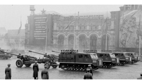 1952 - 1962 АТ-С 712 и гаубица М-36, редкая масштабная модель, Никитин И.В. (член GMM Minigrad), scale43, армия