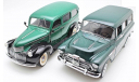 1946 Chevrolet Suburban Carryall, масштабная модель, Franklin Mint, scale24