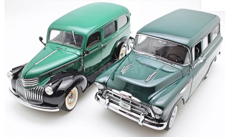 1946 Chevrolet Suburban Carryall, масштабная модель, Franklin Mint, scale24