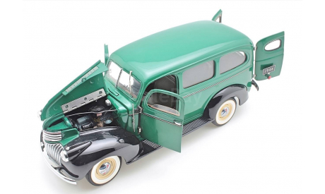 1946 Chevrolet Suburban Carryall, масштабная модель, Franklin Mint, scale24