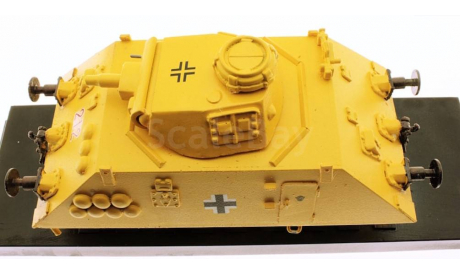 1942    ’Schwerer Panzerspahwagen ’   s.Sp   75мм, редкая масштабная модель, армия, Д.Сергеев, 1:43, 1/43