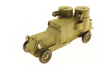 1917  Austin - Putilov, редкая масштабная модель, Moscow Models, scale0, армия