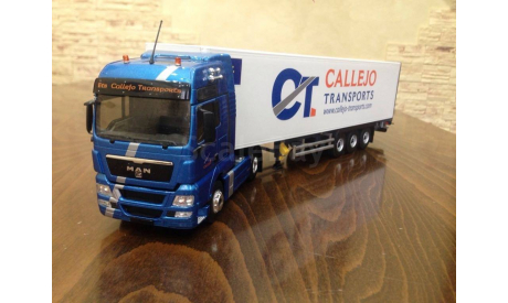 Продам масштабную модель, масштабная модель, 1:43, 1/43, Eligor, MAN TGX XXL Callejo Transports с полуприцепом 2011