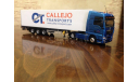 Продам масштабную модель, масштабная модель, 1:43, 1/43, Eligor, MAN TGX XXL Callejo Transports с полуприцепом 2011