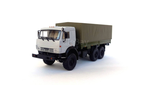 КАМАЗ-53501 6x6 бортовой ПАО КАМАЗ, масштабная модель, scale43