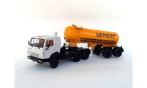 Сцепка КАМАЗ-54112 с полуприцепом ТЦ-11 ПАО КАМАЗ, масштабная модель, 1:43, 1/43
