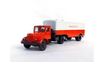 МАЗ-200В с полуприцепом МАЗ-5217, масштабная модель, Автоистория (АИСТ), scale43