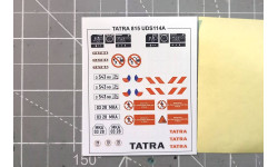 Декаль AVD models Татра-815 UDS114A