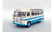 ПАЗ-672 бело-синий, масштабная модель, Советский Автобус, scale43