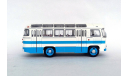 ПАЗ-672 бело-синий, масштабная модель, Советский Автобус, scale43
