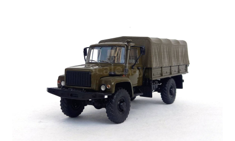 ГАЗ-33081 хаки, масштабная модель, Start Scale Models (SSM), scale43