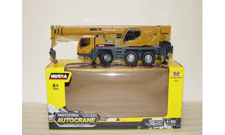 1:50 3-axles telescopic autocrane, масштабная модель, 1/50