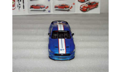 1:42 Ford Mustang 2018 Конструктор 2 в 1-м., масштабная модель, scale0