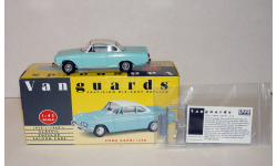 1:43 Vanguards. Ford Capri 109E. 1961. Раритет. Коробочка, сохран.