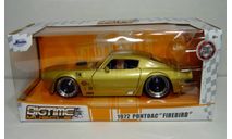 1:24 Pontiac Firebird 1972. JADA, масштабная модель, scale24