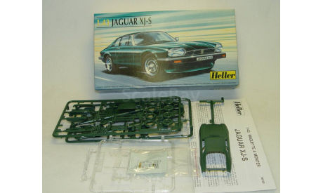 Jaguar XJ-S plastic kit, сборная модель автомобиля, Heller, scale43