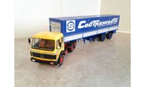 Mercedes-Benz NG 2232 с полуприцепом Fruehauf Savoyarde ... (SSM) ..., масштабная модель, Start Scale Models (SSM), scale43