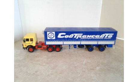 Mercedes-Benz NG 2232 с полуприцепом Fruehauf Savoyarde ... (SSM) ..., масштабная модель, Start Scale Models (SSM), scale43