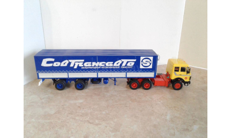 Mercedes-Benz NG 2232 с полуприцепом Fruehauf Savoyarde ... (SSM) ..., масштабная модель, Start Scale Models (SSM), scale43