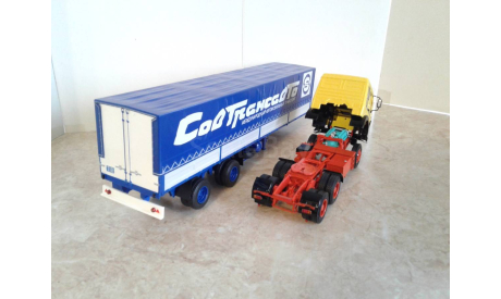 Mercedes-Benz NG 2232 с полуприцепом Fruehauf Savoyarde ... (SSM) ..., масштабная модель, Start Scale Models (SSM), scale43