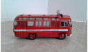 ПАЗ-672М пожарный ... (СОВА) ..., масштабная модель, 1:43, 1/43, Советский Автобус