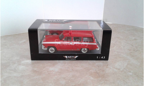 ГАЗ М22 пожарный штаб ... (NEO)..., масштабная модель, Neo Scale Models, scale43