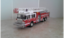 SMEAL 105 Aerial ladder-US Firetruck 2014-Charlotte - (IXO) ..., масштабная модель, scale43