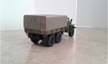УРАЛ-4320 ... (Наши Грузовики) ..., масштабная модель, scale43