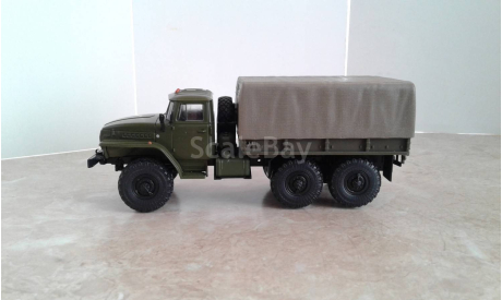 УРАЛ-4320 ... (Наши Грузовики) ..., масштабная модель, scale43